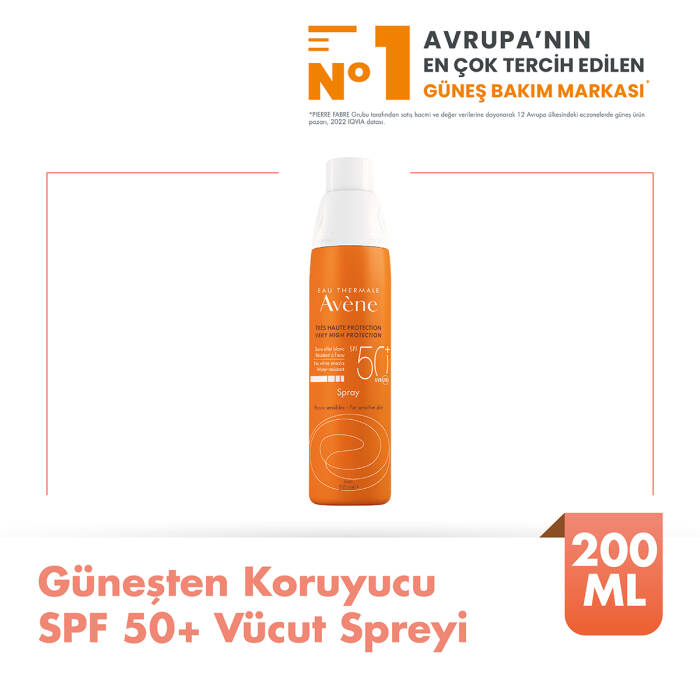 Avene Güneşten Koruyucu SPF 50+ Vücut Spreyi 200 ml - 2
