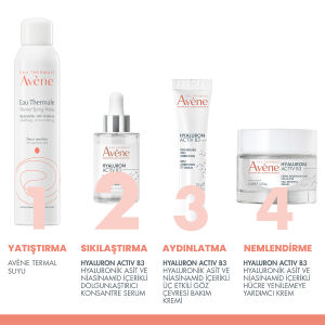 Avene Hyaluron ACTIV B3 Hyaluronik Asit ve Niasinamid İçerikli Dolgunlaştırıcı Konsantre Serum 30 ml - 7