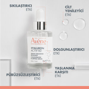 Avene Hyaluron ACTIV B3 Hyaluronik Asit ve Niasinamid İçerikli Dolgunlaştırıcı Konsantre Serum 30 ml - 4