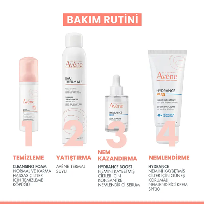 Avene Hydrance Nemini Kaybetmiş Cilter İçin Güneş Korumalı Nemlendirici Krem SPF30 40 ml - 5