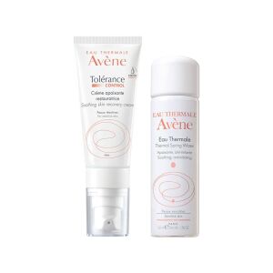 Avene Tolerance Control Soothing Skin Recovery Cream 40 ml + Termal Su 50 ml - Avene
