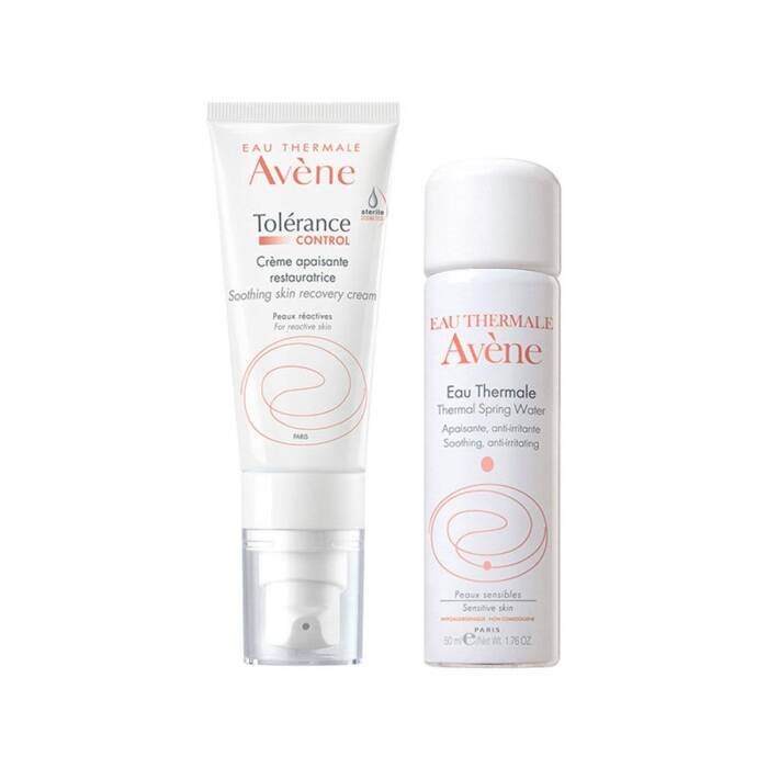 Avene Tolerance Control Soothing Skin Recovery Cream 40 ml + Termal Su 50 ml - 1