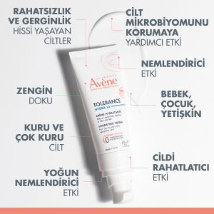 Avene Tolerance Hydra-10 Kuru veya Çok Kuru Hassas Citler için Nemlendirici Krem 40 ml - 4