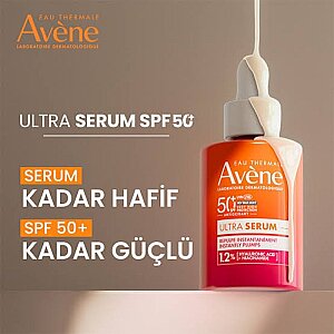 Avene Ultra Serum SPF 50+ Dolgunlaştırıcı Etkili UVA/UVB ve Mavi Işık Karşıtı Güneş Koruyucu Serum 30 ml - 2