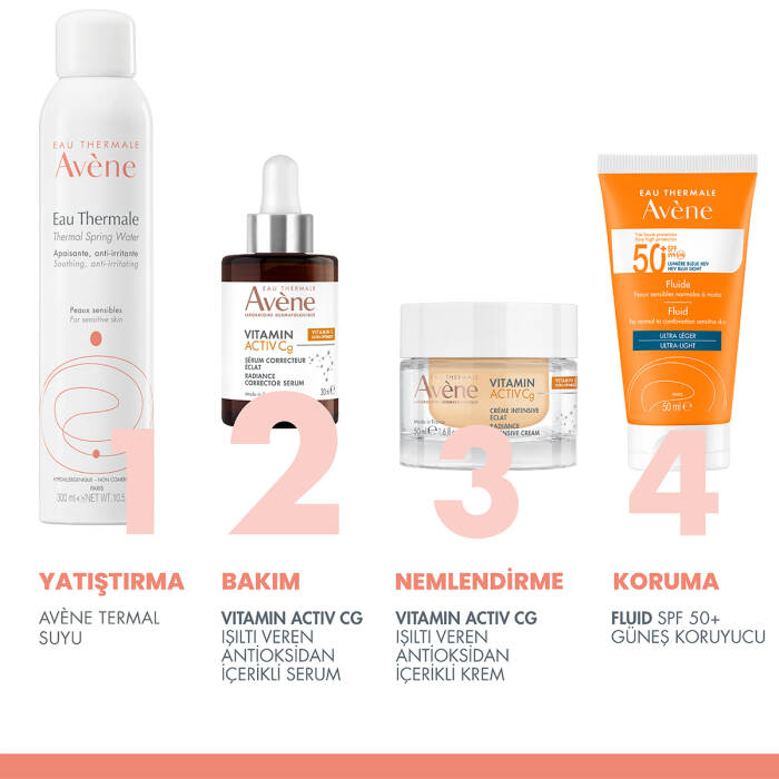 Avene Vitamin Activ Cg Radiance Işıltı Veren Antioksidan İçerikli Serum 30 ml - 3