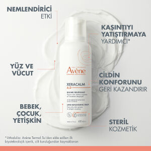 Avene XeraCalm AD Atopiye Eğilimli Ciltler için Nemlendirici Balsam 400 ml - 4