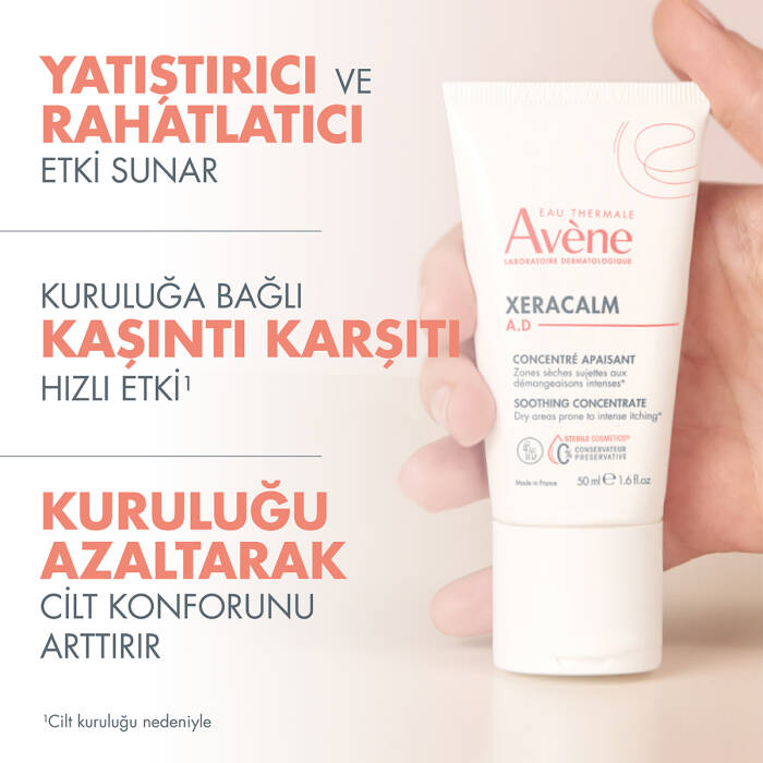 Avene XeraCalm AD Kuruluğa Bağlı Yoğun Kaşıntı Karşıtı Konsantre Krem 50 ml - 6