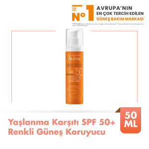 Avene Yaşlanma Karşıtı SPF 50+ Renkli Güneş Koruyucu 50 ml - 2