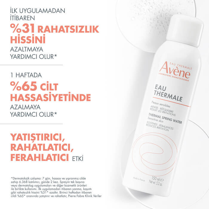 Avene Yatıştırıcı Rahatlatıcı ve Ferahlatıcı Termal Su 150 ml - 7
