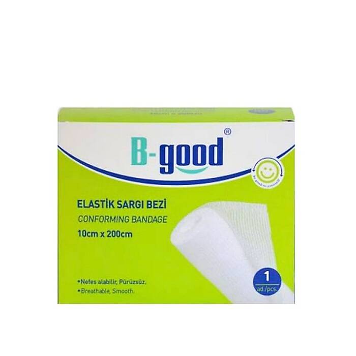B-Good Elastik Sargı Bezi 10 cm x 2 m 50'li - 1