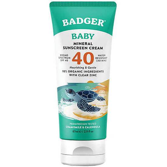 Badger Clear Bebek Güneş Kremi SPF 40 87 ml - 1