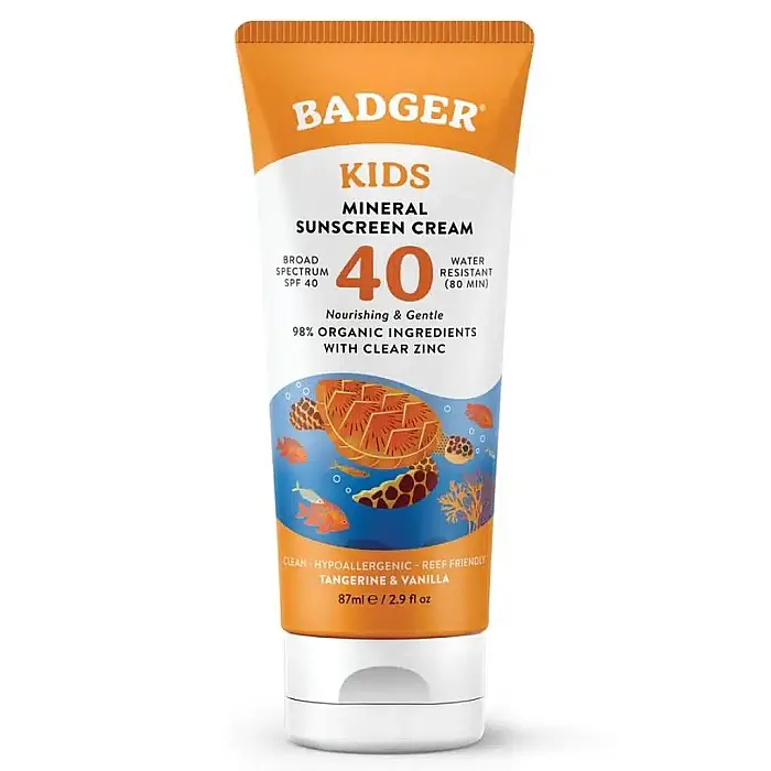 Badger Clear Zinc Çocuk Güneş Kremi SPF40
