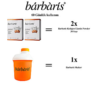 Barbaris Collagen & Elastin Powder 30 Saşe x 2 Adet - Shaker Hediyeli - 2