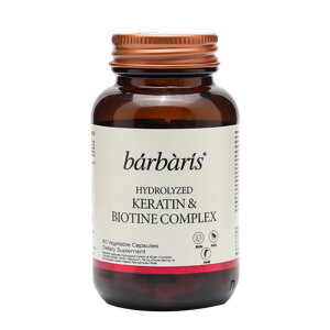 Barbaris Hydrolyzed Keratin & Biotine Complex 60 Kapsül - Barbaris