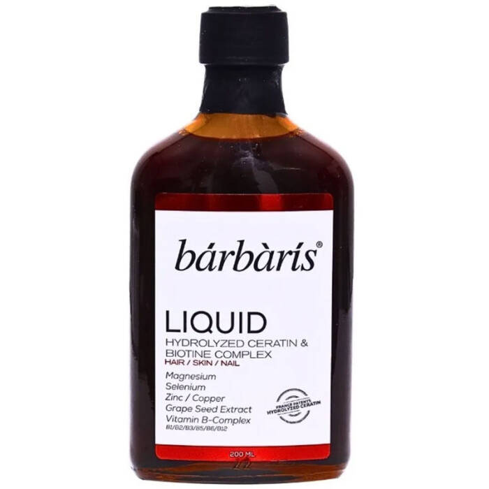 Barbaris Liquid Hydrolyzed Keratin & Biotine Complex 200 ml - 2