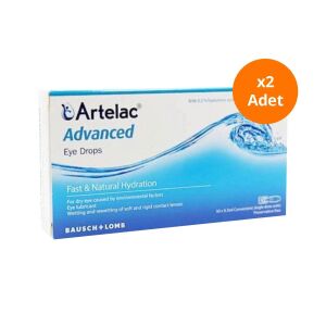 Bausch & Lomb Artelac Advanced Göz Damlası 30 x 0,5 ml x2 - Artelac