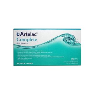 Bausch & Lomb Artelac Complete Göz Damlası 30 Flakon x 0,5 ml - Artelac