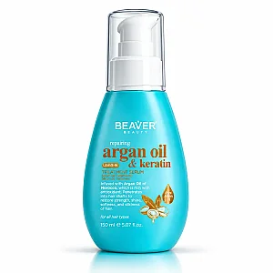 Beaver Argan Oil & Keratin Onarıcı Bakım Serumu 150 ml - Beaver