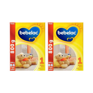 Bebelac 1 Bebek Sütü 0-6 Ay 800 gr x 2 Adet - Bebelac