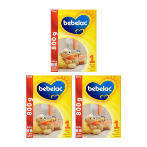 Bebelac 1 Bebek Sütü 0-6 Ay 800 gr x 3 Adet - Bebelac