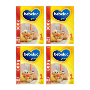 Bebelac 1 Bebek Sütü 0-6 Ay 800 gr x 4 Adet - Bebelac