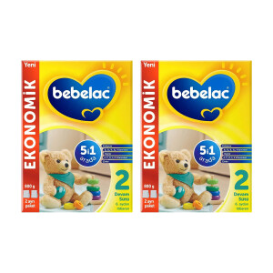 Bebelac 2 Numara Devam Sütü 6+ Ay 800 gr x 2 Adet - Bebelac