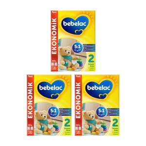 Bebelac 2 Numara Devam Sütü 6+ Ay 800 gr x 3 Adet - Bebelac
