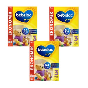 Bebelac 3 Çocuk Devam Sütü 9 Ay+ 800 gr x 3 Adet - Bebelac