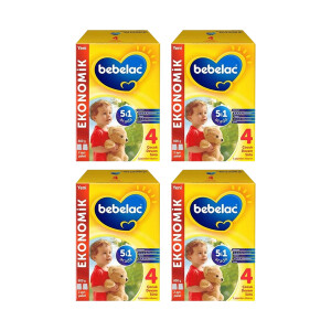 Bebelac 4 Çocuk Devam Sütü 1 Yaş+ 800 gr x 4 Adet - Bebelac