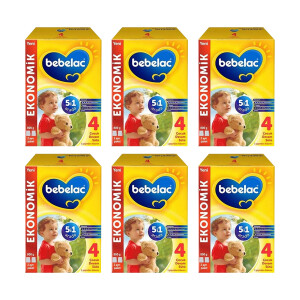 Bebelac 4 Çocuk Devam Sütü 1 Yaş+ 800 gr x 6 Adet - Bebelac