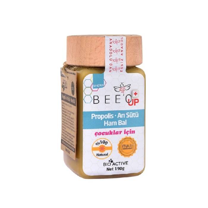 Beeo Up Propolis - Arı Sütü Ham Bal (Çocuk) 190 g - 1