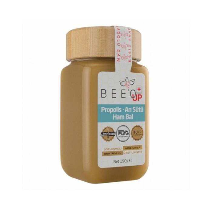 Beeo Up Propolis - Arı Sütü Ham Bal (Yetişkin) 190 g - 1