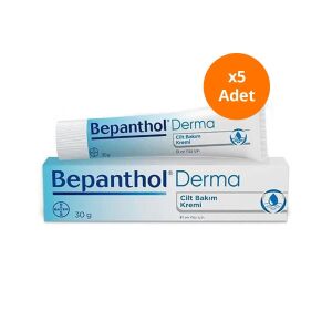 Bepanthol Derma Cilt Bakım Kremi 30 gr x 5 Adet - Bepanthol