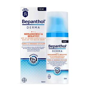 Bepanthol Derma Nemlendirici ve Besleyici SPF25 Yüz Bakım Kremi 50 ml - Bepanthol