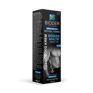 Bioder Erkeklere Özel Tüy Dökücü Krem 100 ml - Bioder