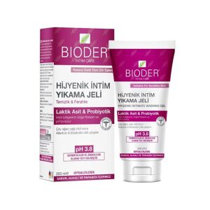 Bioder Hijyenik İntim Yıkama Jeli 200 ml - Bioder