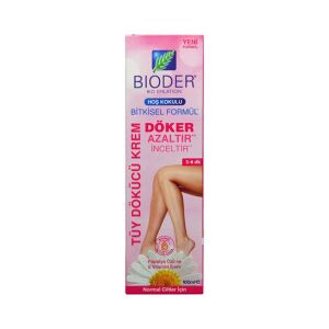 Bioder Normal Ciltler İçin Tüy Dökücü Krem Vücut Bölgesi 100 ml - Tüy Azaltıcı Etki - Bioder
