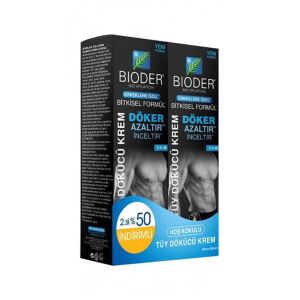 Bioder Tüy Dökücü Krem Erkek 100 ml x2 - Bioder