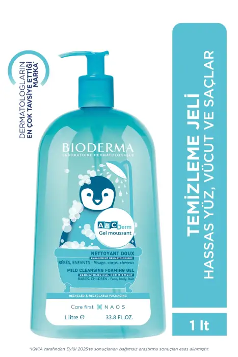 Bioderma Abcderm Foaming Cleanser 1 lt - 2