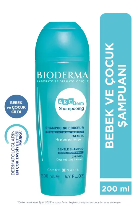 Bioderma Abcderm Gentle Shampoo 200 ml - 2