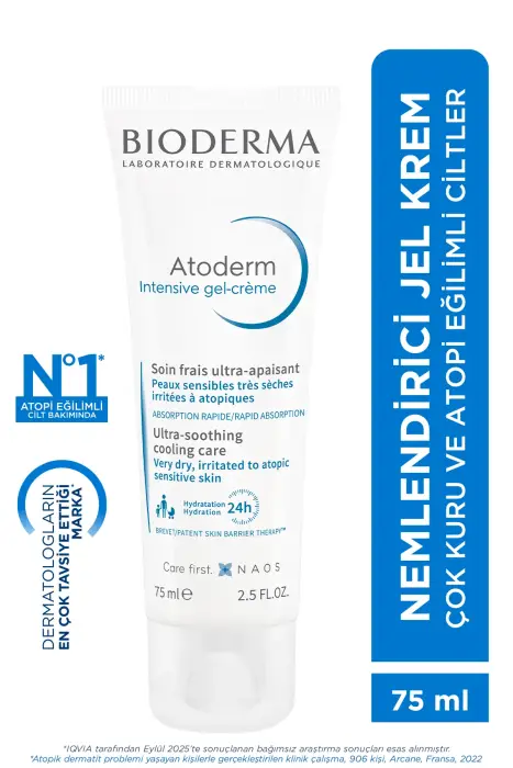 Bioderma Atoderm Atopik Ciltler İçin Temizleyici ve Nemlendirici Bakım Seti - 2