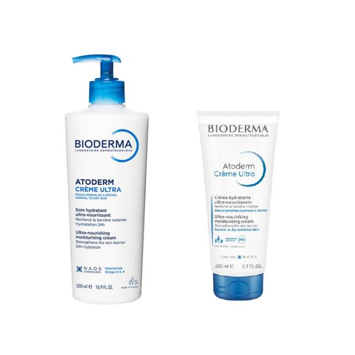 Bioderma Atoderm Cream Ultra 500 ml + Bioderma Atoderm Cream Ultra 200 ml - 1
