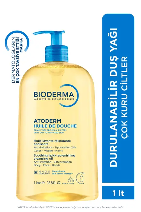 Bioderma Atoderm Shower Oil 1 lt - 2