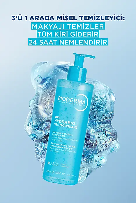 Bioderma Hydrabio Foaming Gel 400 ml - 5
