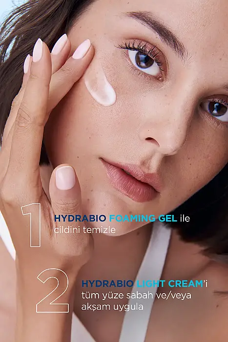 Bioderma Hydrabio Light Normal ve Karma Ciltler İçin Hyaluronik Asit İçeren Su Bazlı Nemlendirici Krem 40 ml - 3