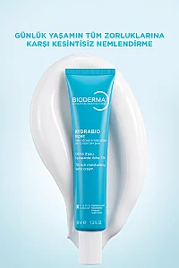 Bioderma Hydrabio Rich Kuru Ciltler İçin Hyaluronik Asit İçeren Su Bazlı Nemlendirici Bakım Kremi 40 ml - 10