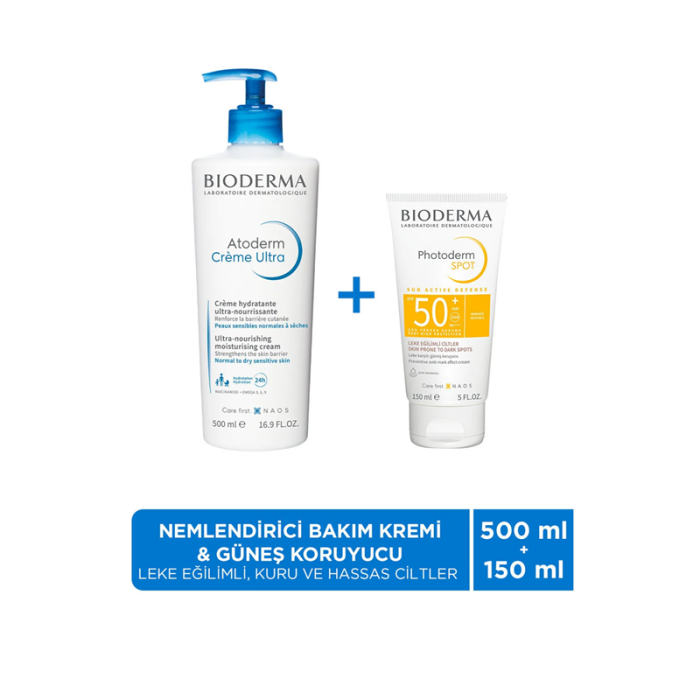 Bioderma Normal ve Kuru Ciltler İçin Nemlendirme ve Koruma Bakım Seti - 1