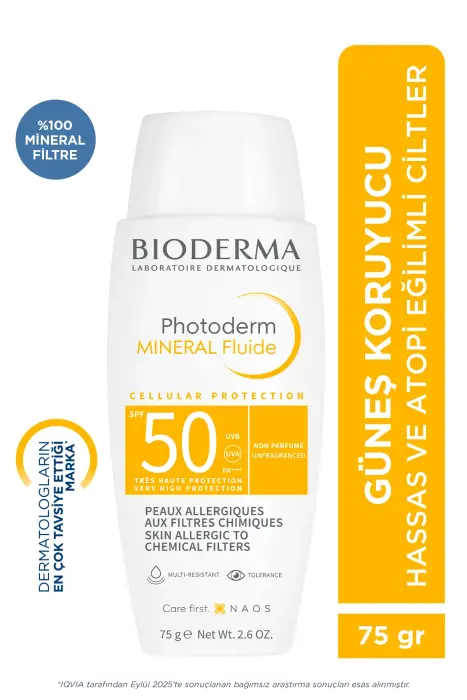 Bioderma Photoderm Mineral Fluid SPF50+ 75 g - 2