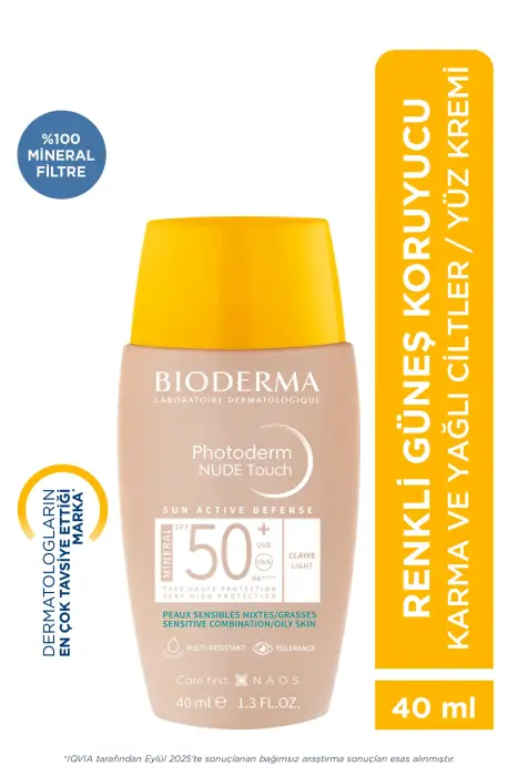 Bioderma Photoderm Nude SPF50+ Light 40 ml - 2