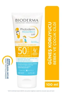 Bioderma Photoderm Pediatrics Lait Bebekler İçin Güneş Koruyucu Spf50+ 100 ml - 2